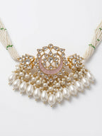 Zoya Kundan Pearl-Drop Choker Set