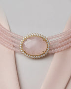 Aaira Rose Quartz Kundan Choker