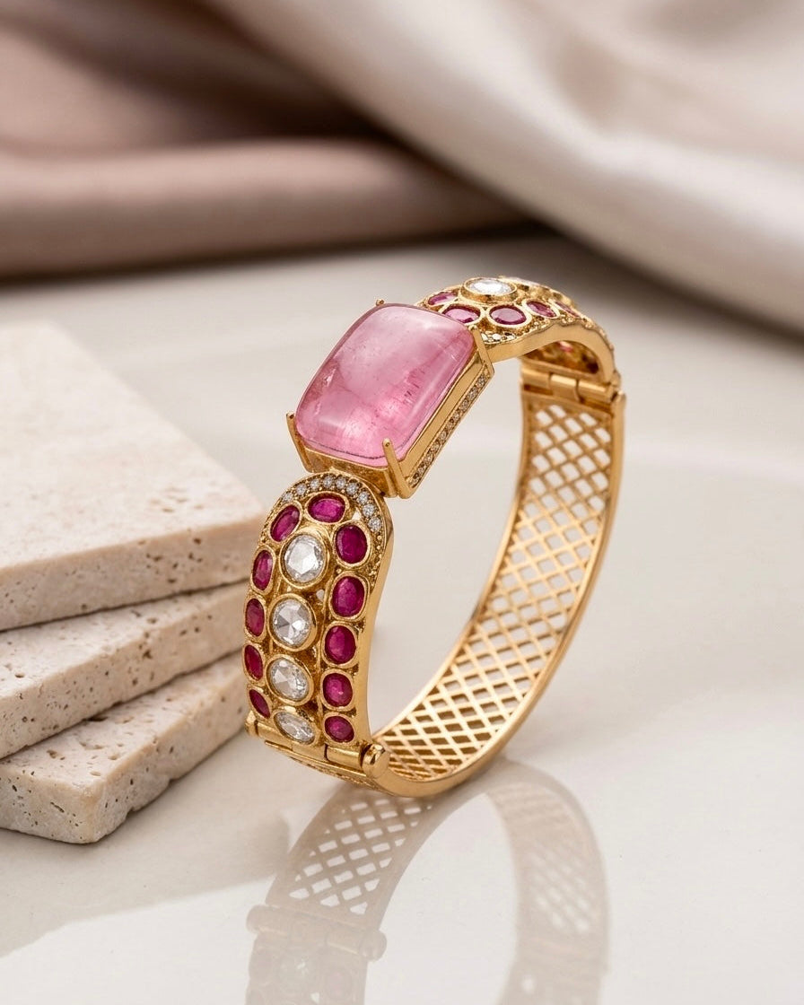 Rangini Kundan Openable Kada