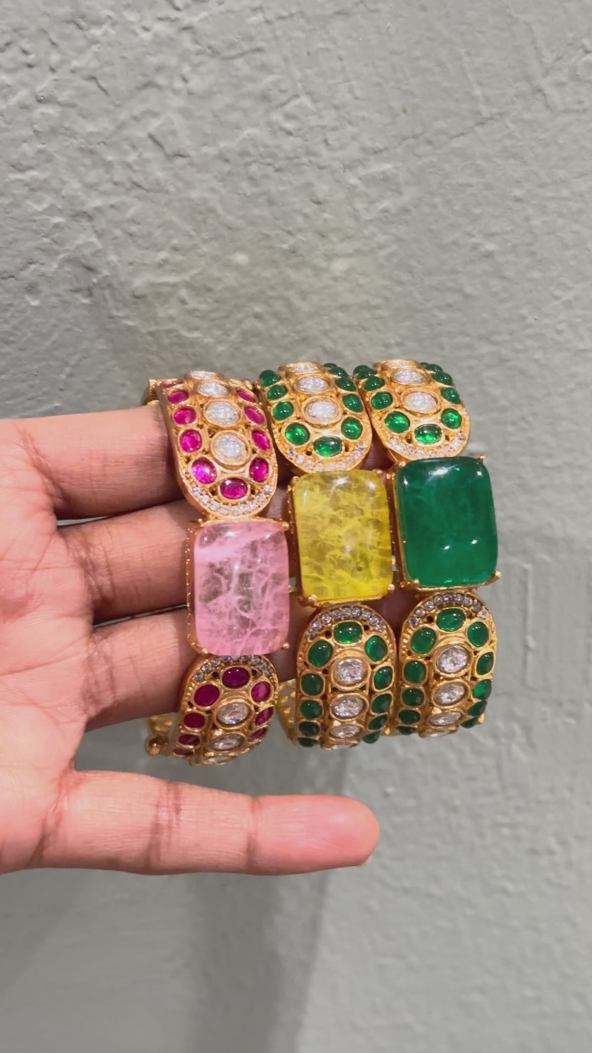 Rangini Kundan Openable Kada